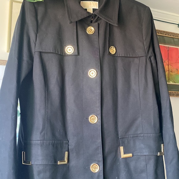 Michael Kors trench with gold hardware, XL, EUC - Picture 3 of 9